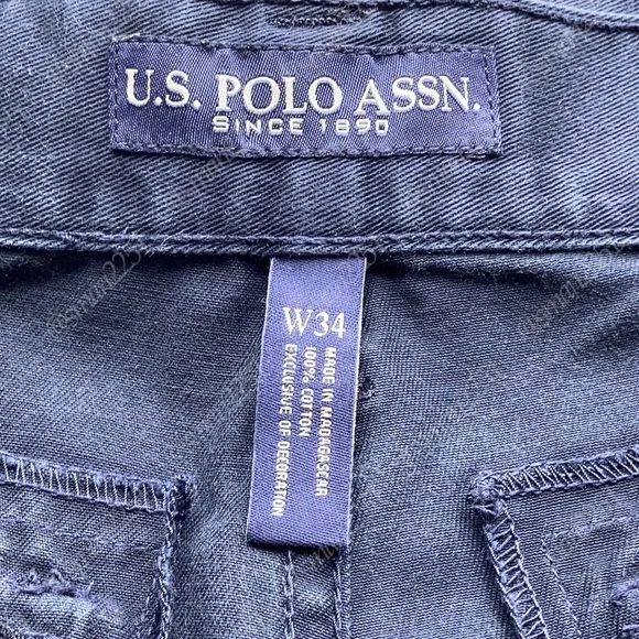 Polo by Ralph Lauren Ripstop Men Cargo Shorts in Blue NWOT! - Picture 8 of 12